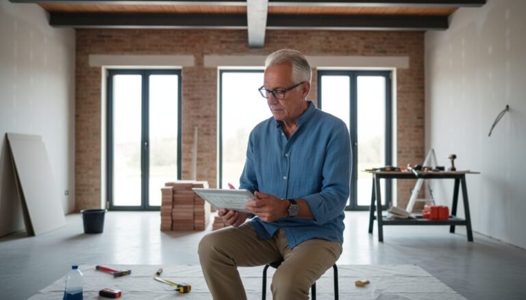 Pensionato italiano che pianifica ristrutturazioni casa con bonus e detrazioni edilizie 2026
